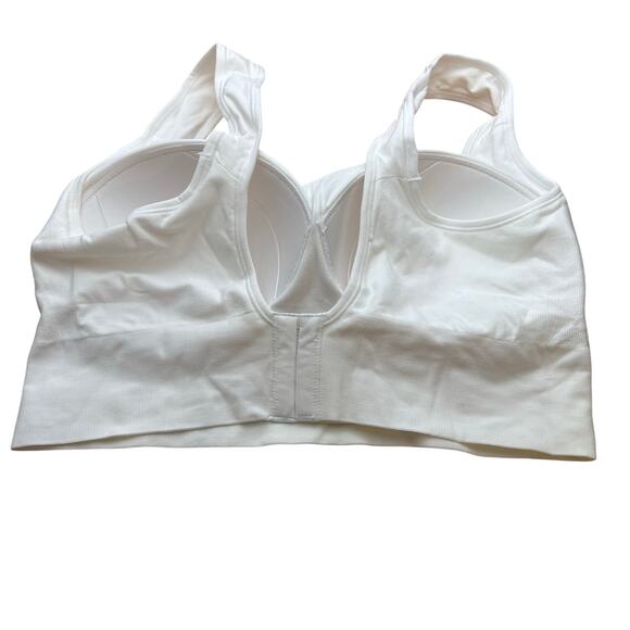 Shapermint Truekind XXL White Enhanced Comfort Wireless Shaper Bra 10023 - Picture 3 of 8